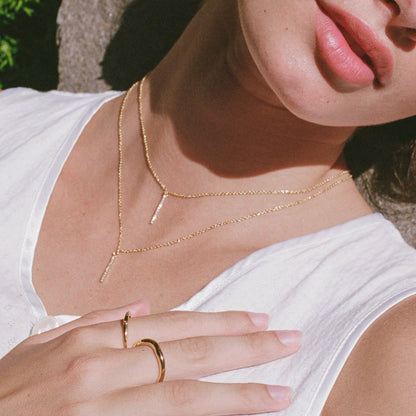 ["Curve Vermeil Ring ", " Gold Vermeil ", " Model Image 2 ", " Uncommon James"]
