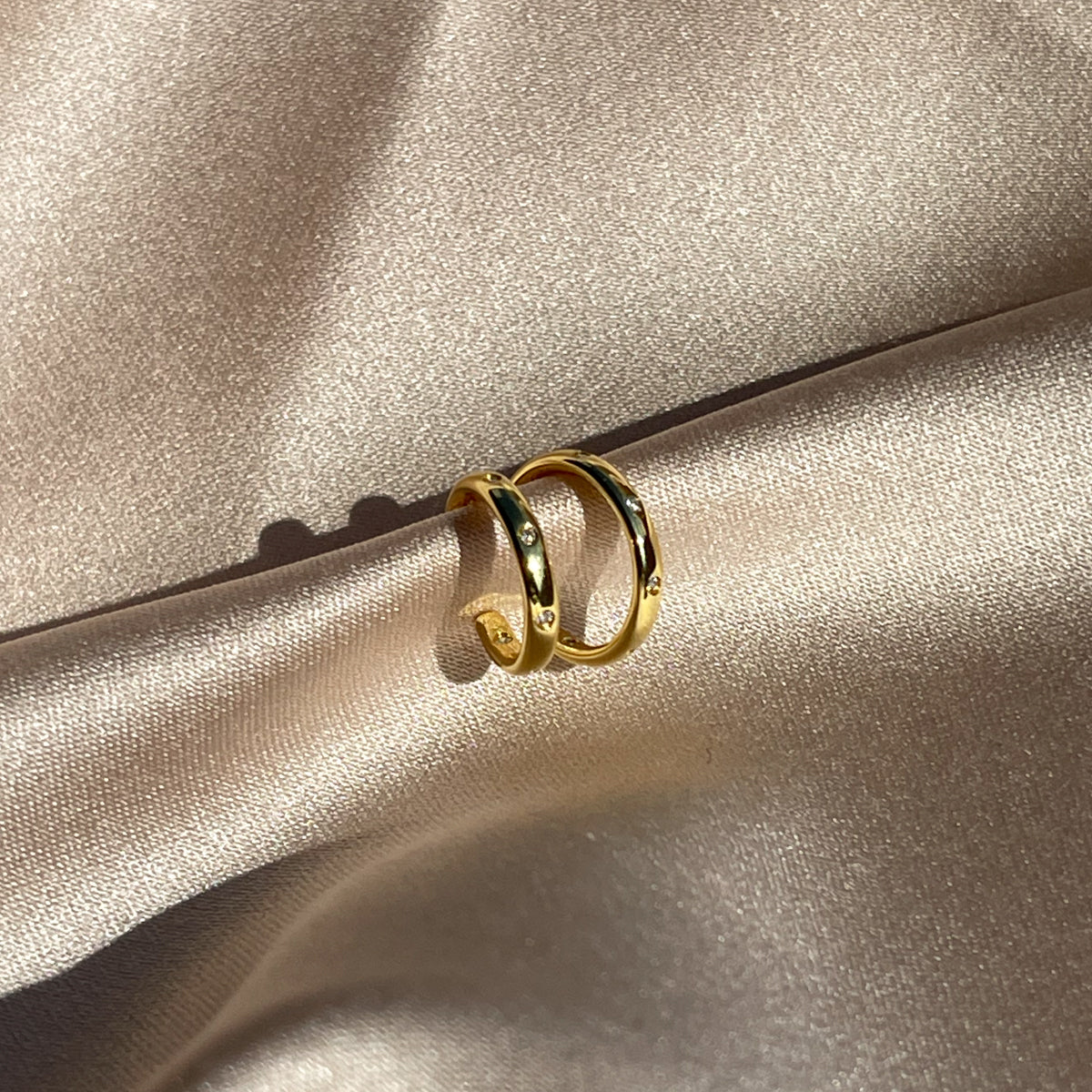 Always Vermeil Huggies | Gold Vermeil | Product Image | Uncommon James