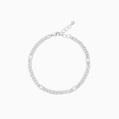 ["Bradley Bracelet ", " Silver ", " Product Image ", " Uncommon James"]