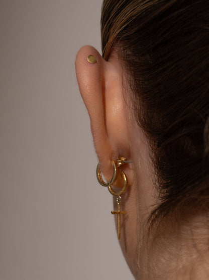 ["Flat Back Earring ", " Gold Vermeil ", " Product Image ", " Uncommon James"]