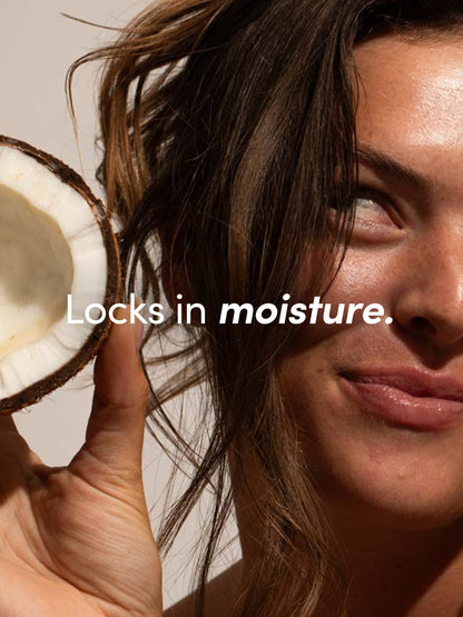 ["Ultra Hydrating Lip Balm ", " Coconut / .56 OZ ", " Model Image ", " Uncommon Beauty"]