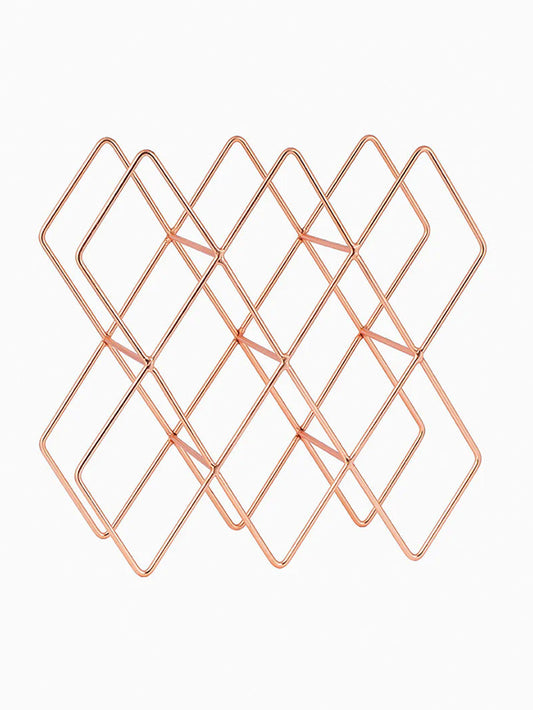 Copper Wine Rack | Lifestyle Image | Uncommon Lifestyle