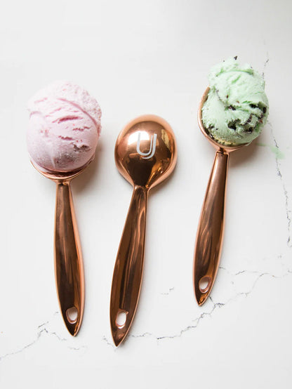 ["Copper Ice Cream Scoop ", " Lifestyle Image ", " Uncommon Lifestyle"]