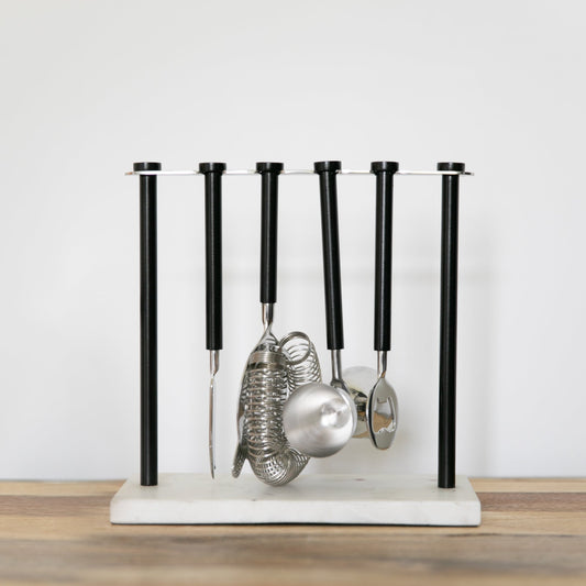 Black and Marble Bar Set | Lifestyle Image | Uncommon James Home