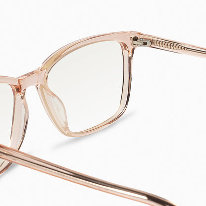 ["Blue Light Glasses - Pink Frame"]
