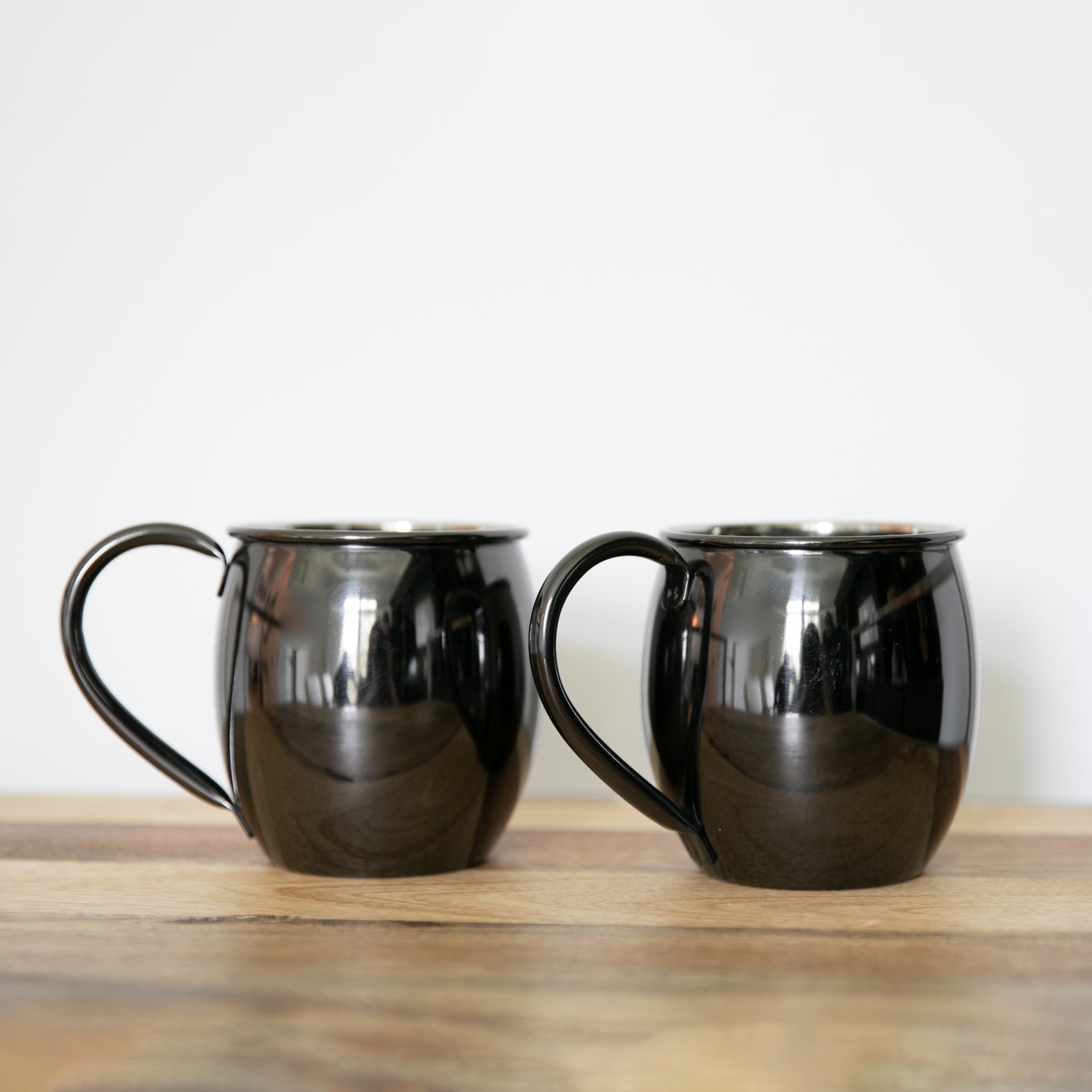 Gunmetal Moscow Mule Mugs (Set of 2) | Lifestyle Image 2 | Uncommon James Home