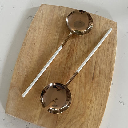 ["Salad Servers ", " Lifestyle Image ", " Uncommon James Home"]