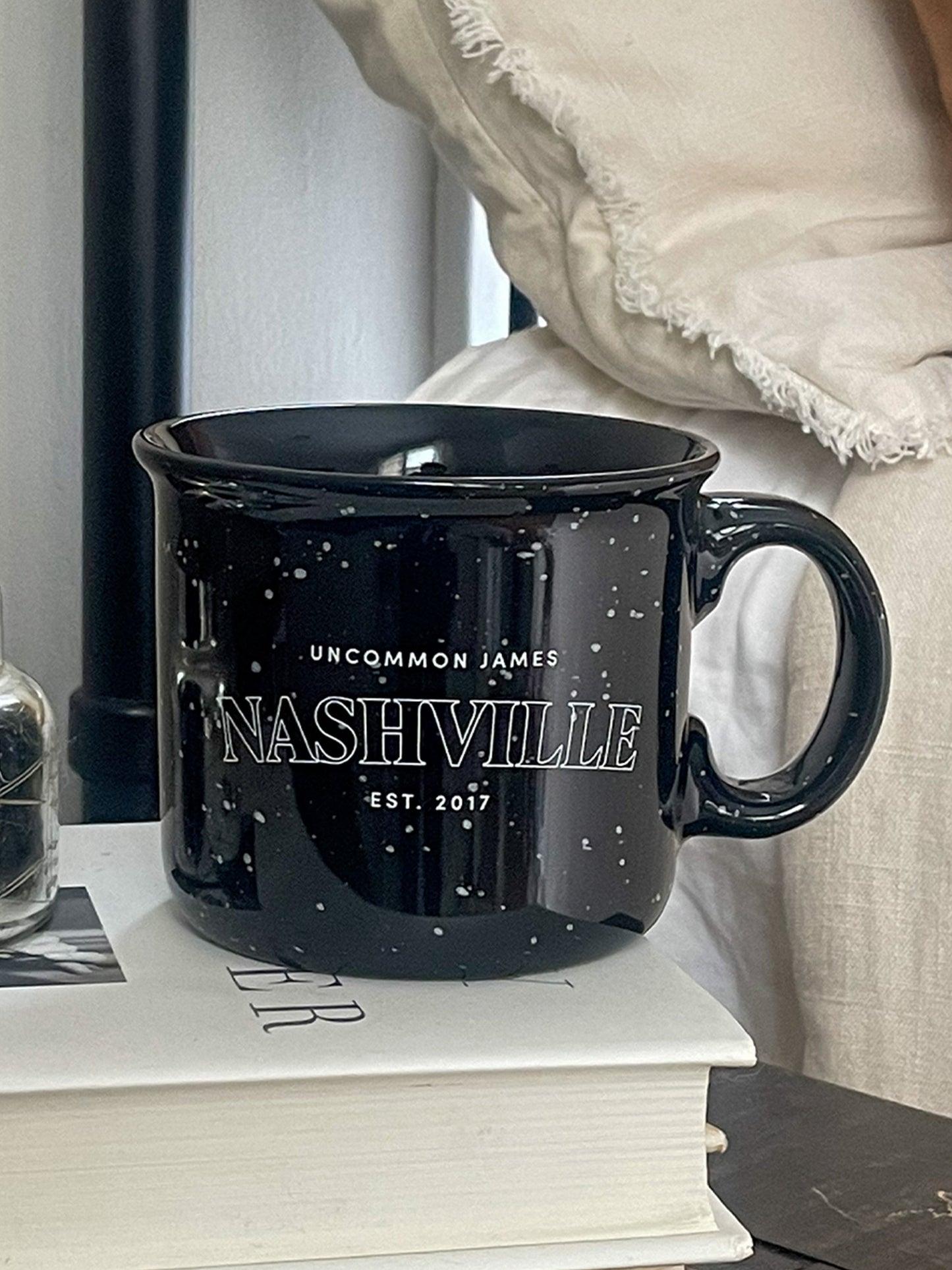 Nashville Mug | Black | Lifestyle Image | Uncommon Lifestyle