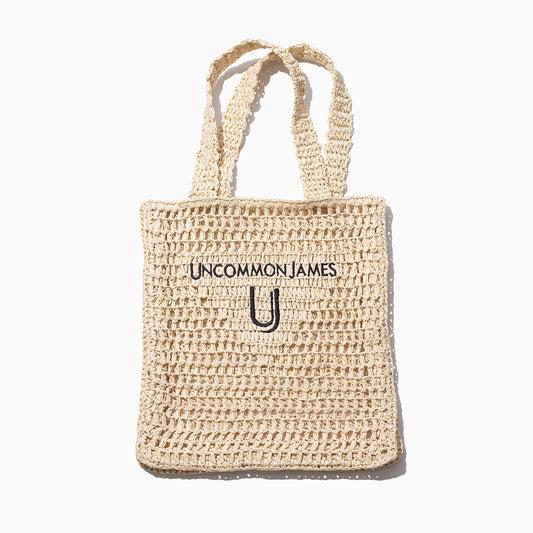 Straw Tote Bag | Product Image | Uncommon James Home