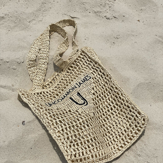 Straw Tote Bag | Product Image | Uncommon James Home