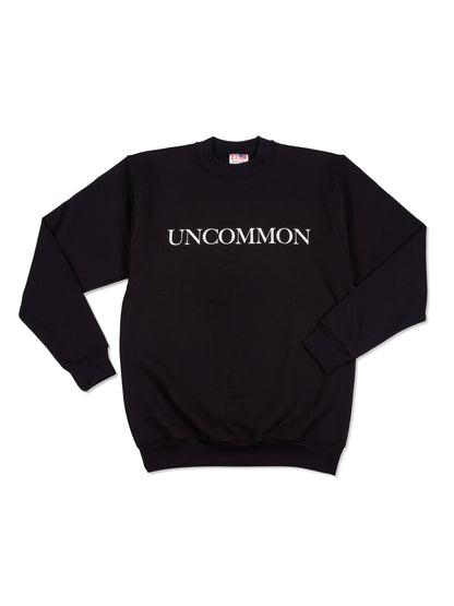 ["Uncommon Sweatshirt ", " Black ", " Product Image ", " Uncommon James"]