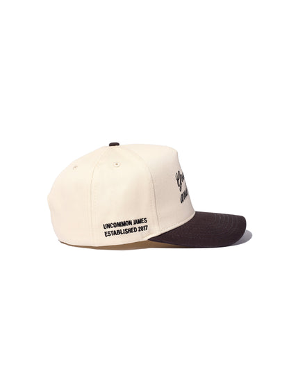 ["Tequila Vibes Trucker Hat ", " Charcoal/Tan ", " Product Detail Image ", " Uncommon Lifestyle"]