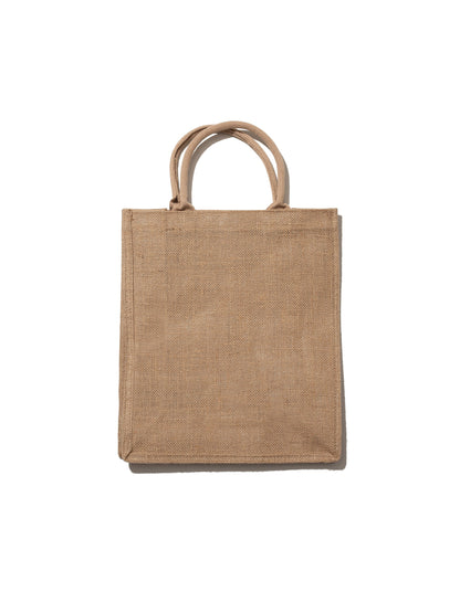 ["UJ Jute Tote Bag ", " Product Detail Image ", " Uncommon Lifestyle"]