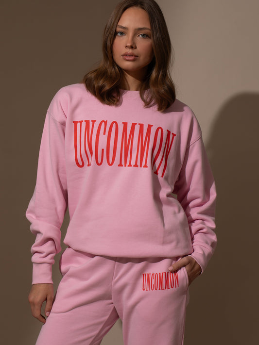 Forever Uncommon Sweatpants |  Pink | Campaign Image | Uncommon Lifestyle