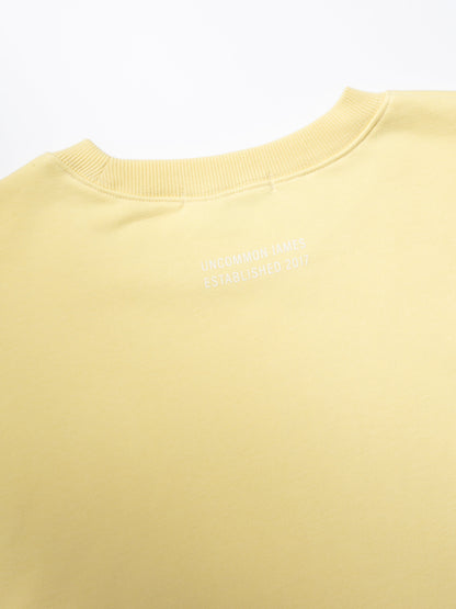 ["Forever Uncommon Sweatshirt ", "  Yellow ", " Product Image ", " Uncommon Lifestyle"]