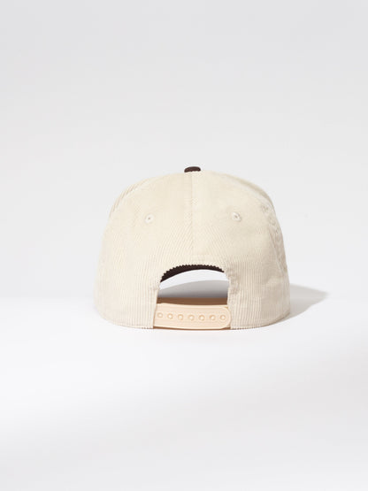 ["Rodeo Corduroy Trucker Hat ", " Brown and Ivory ", " Product Image ", " Uncommon Lifestyle"]