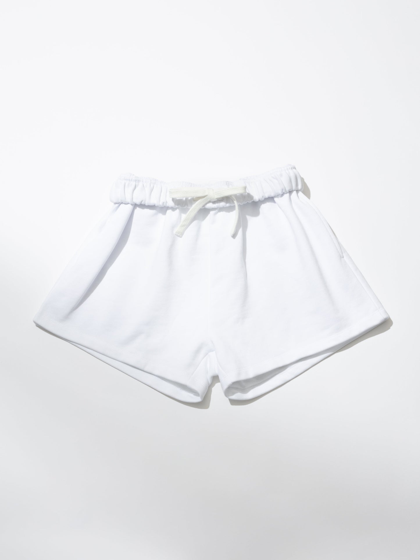 That Girl Sweat Short | White | Product Image | Uncommon Lifestyle