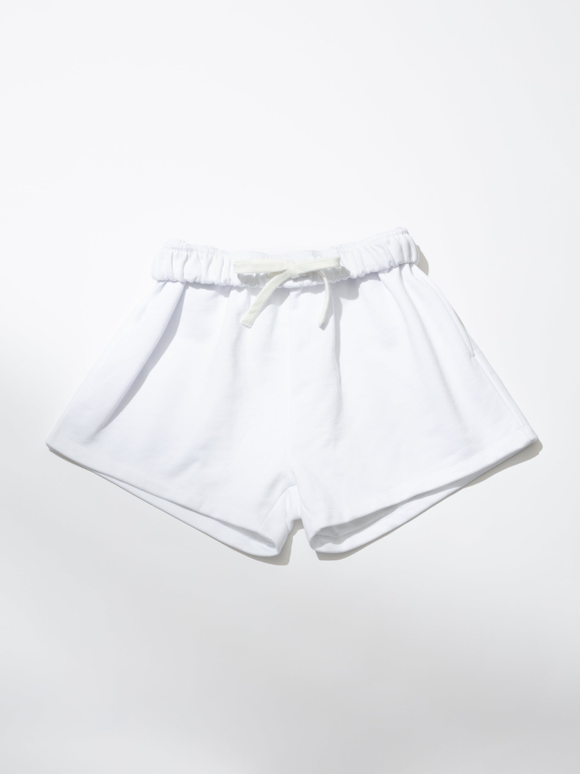 That Girl Sweat Short | White | Product Image | Uncommon Lifestyle