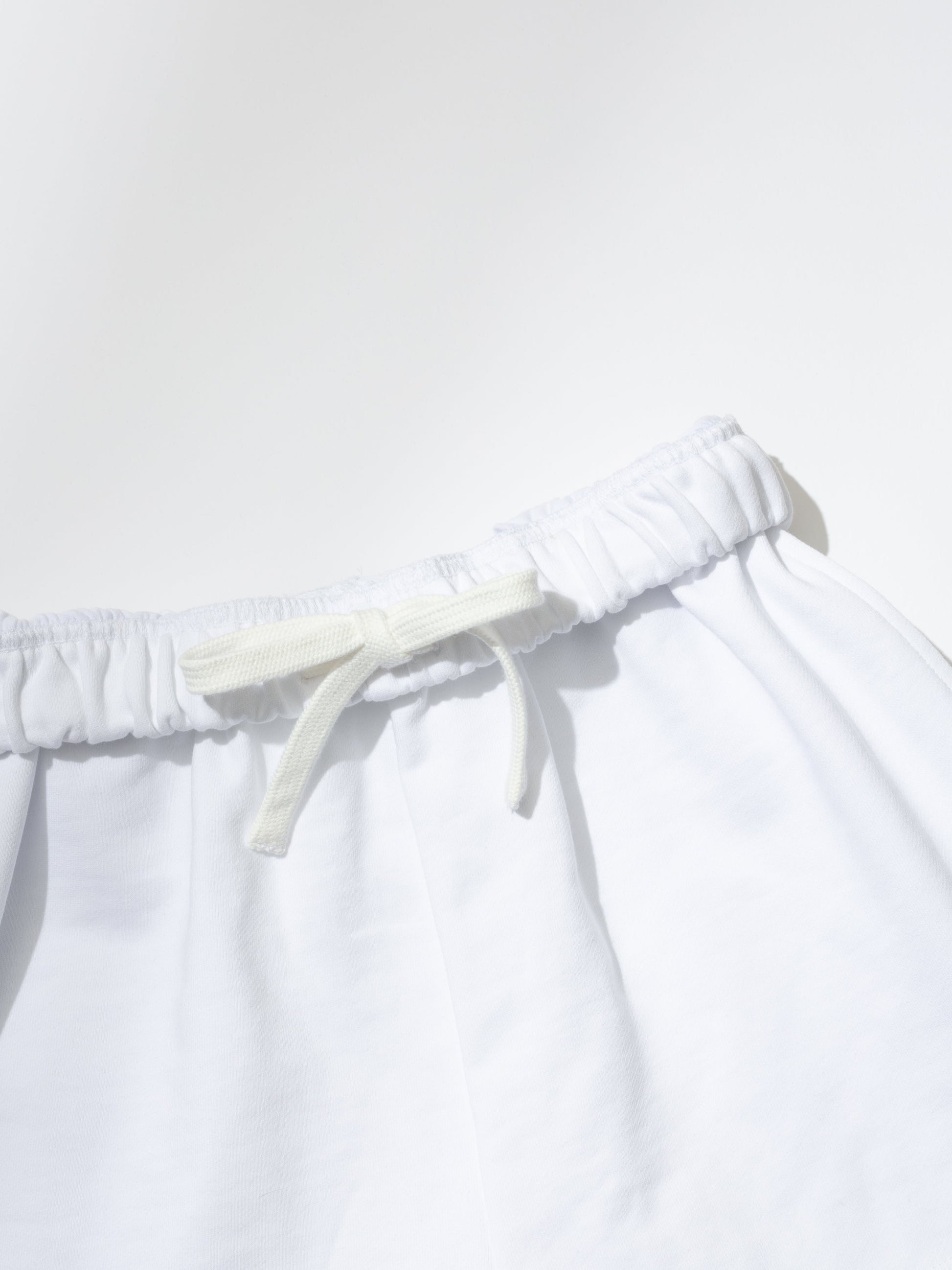 That Girl Sweat Short | White | Product Detail Image | Uncommon Lifestyle