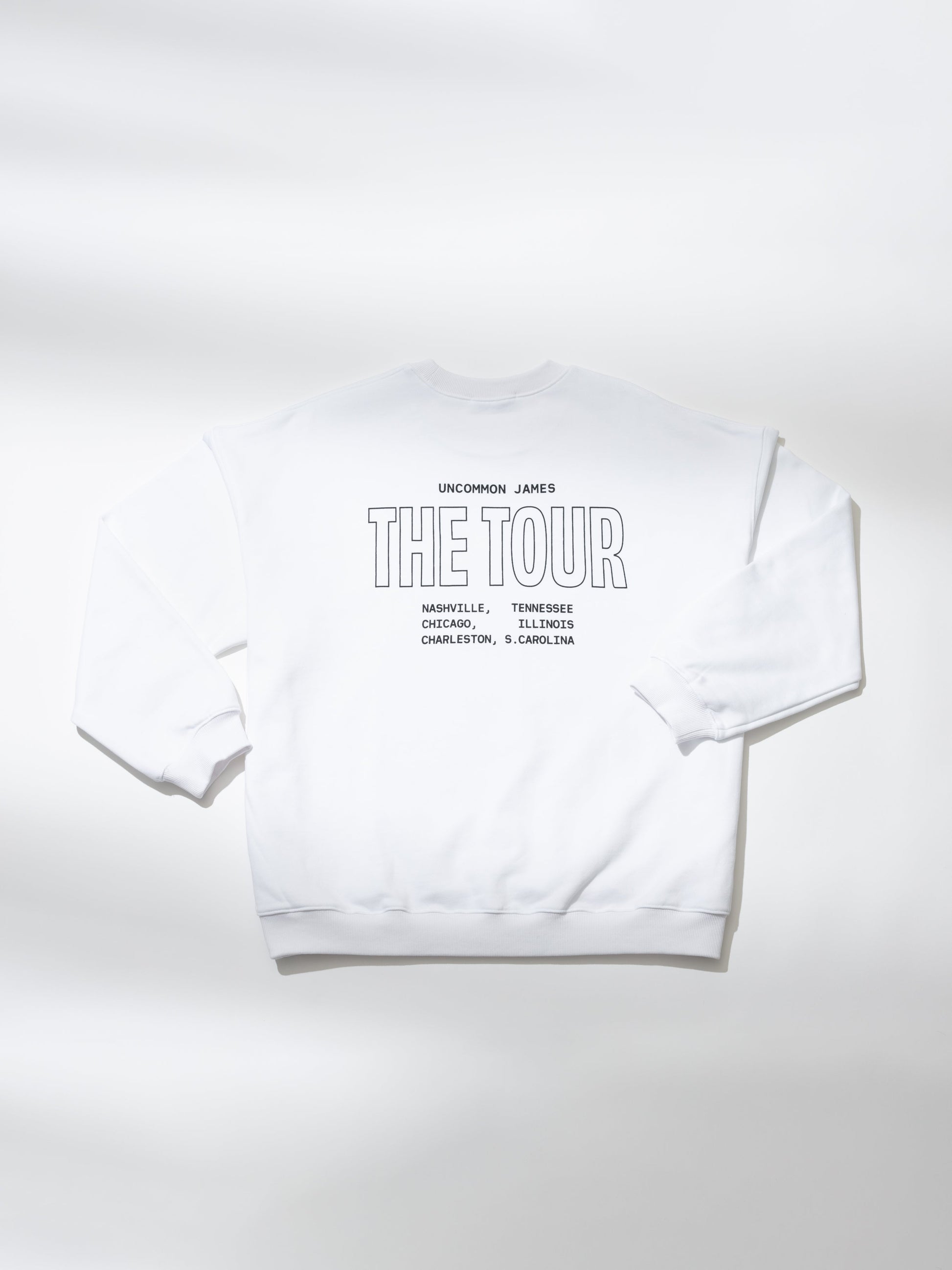 UJ Tour Sweatshirt | White | Product Image 2 | Uncommon Lifestyle