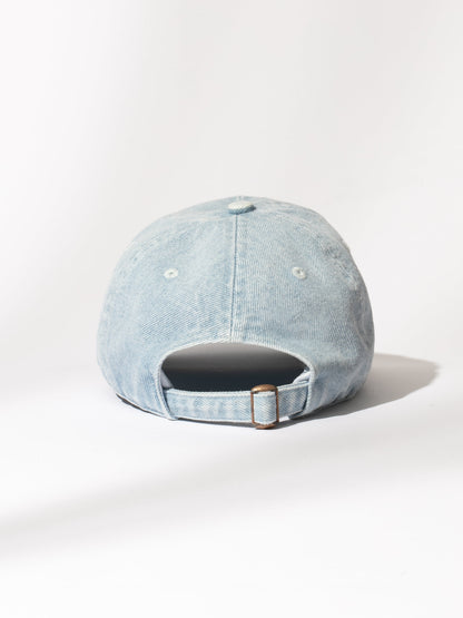 ["Classic UJ Denim Baseball Hat"]