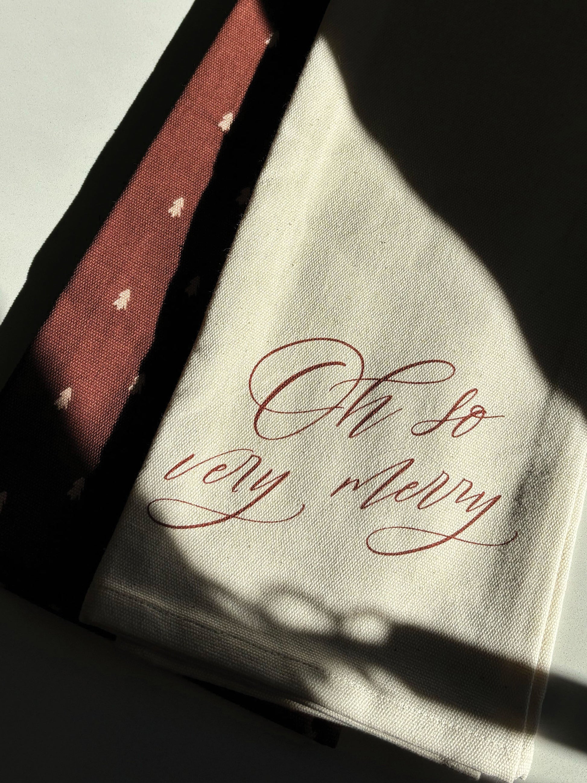 Merry Dish Towel (Set of 2) | Lifestyle Image | Uncommon Lifestyle