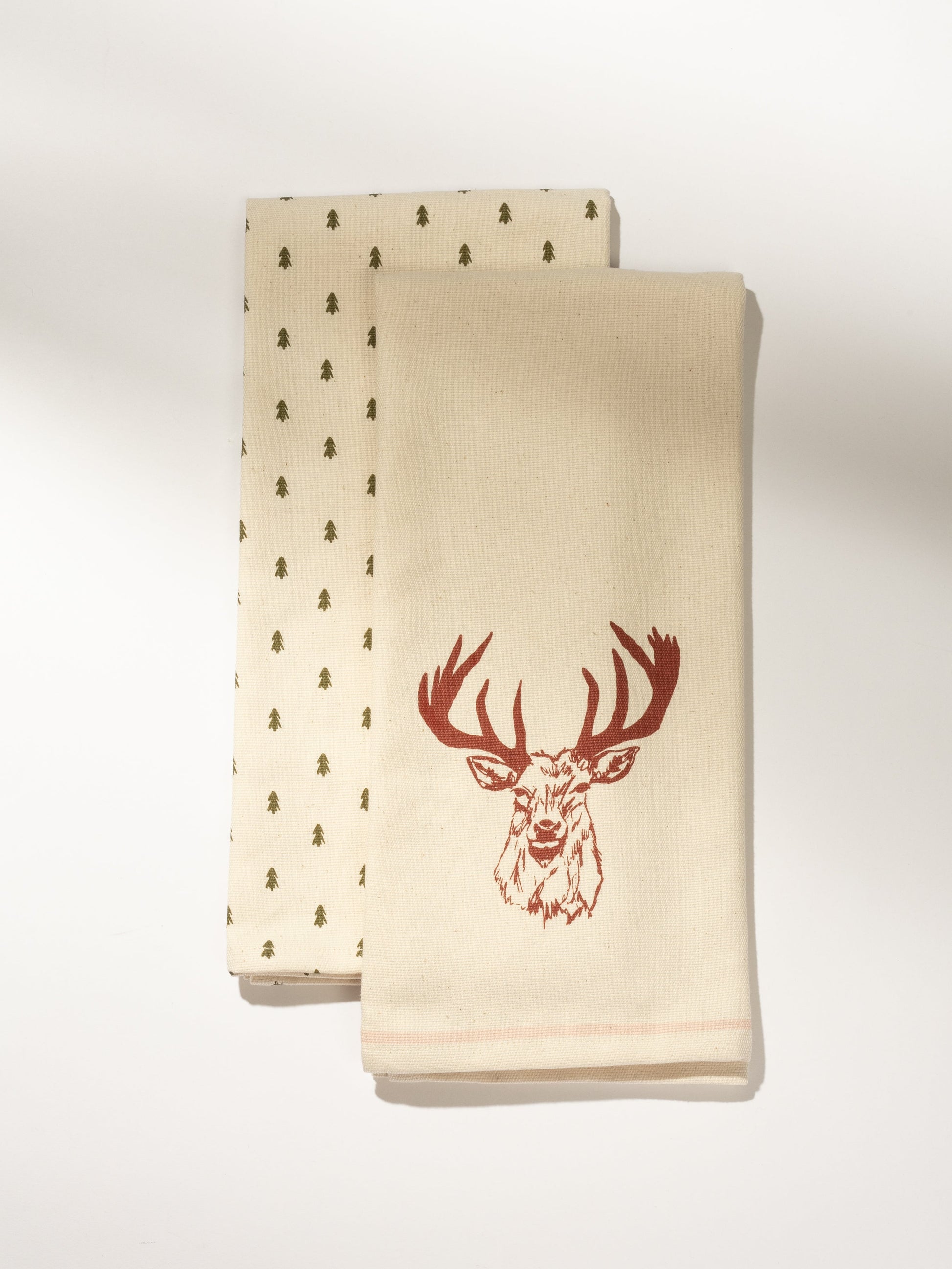 Winter Buck Dish Towel (Set of 2) | Product Image | Uncommon Lifestyle