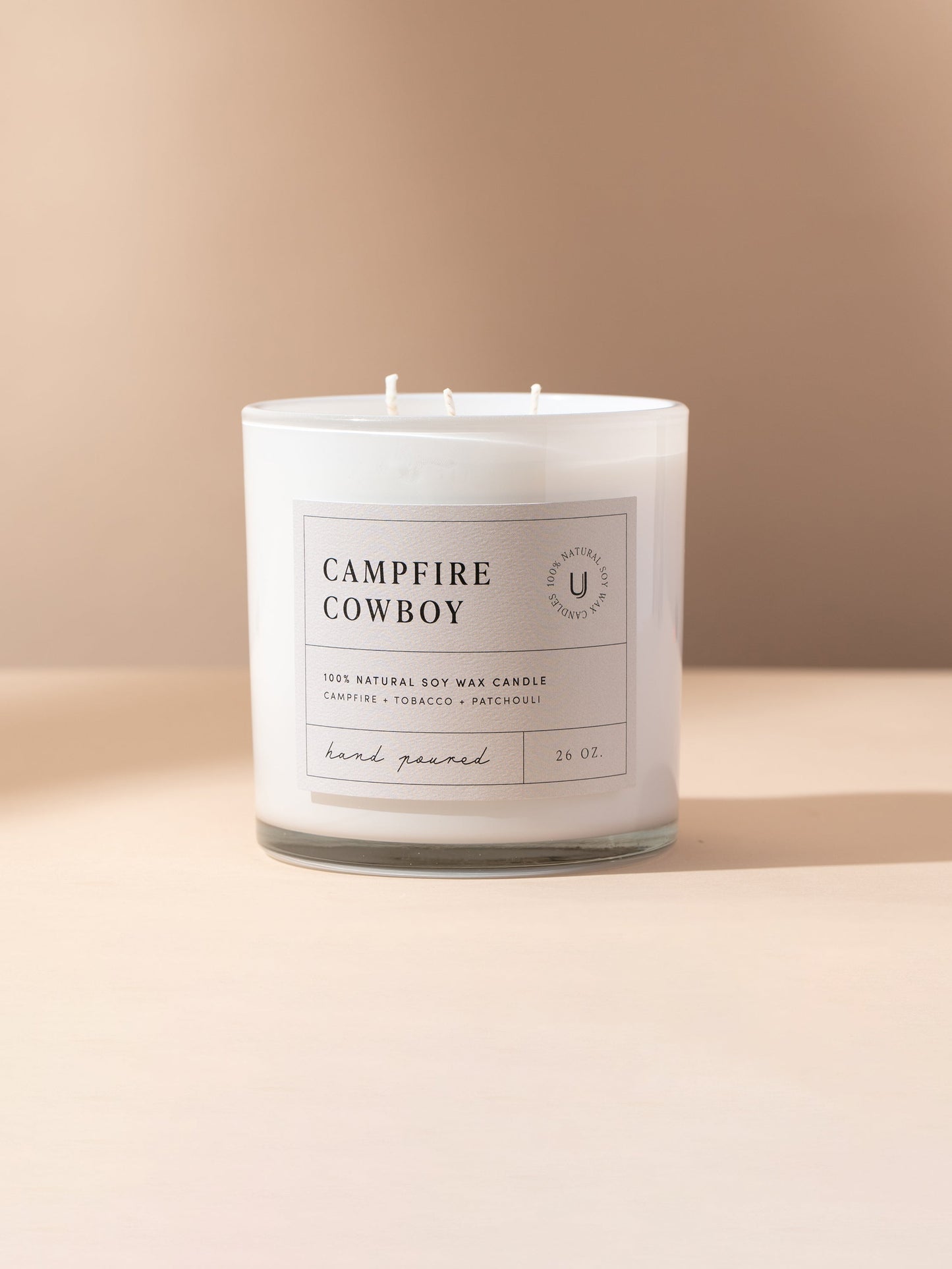 Campfire Cowboy Candle | 26 OZ | Product Image | Uncommon Lifestyle