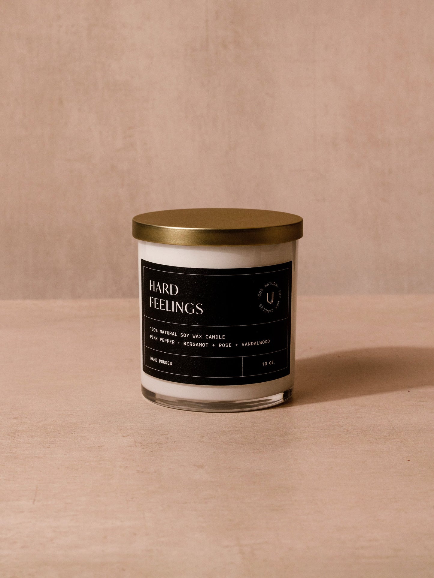 Hard Feelings Candle | 10 OZ | Product Image | Uncommon Lifestyle