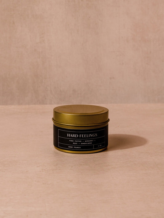 Hard Feelings Candle | 4 OZ 10 OZ 16 OZ | Group Image | Uncommon Lifestyle