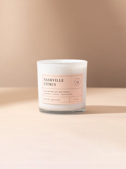 ["Nashville Citrus Candle ", " 16 OZ ", " Product Image ", " Uncommon Lifestyle"]