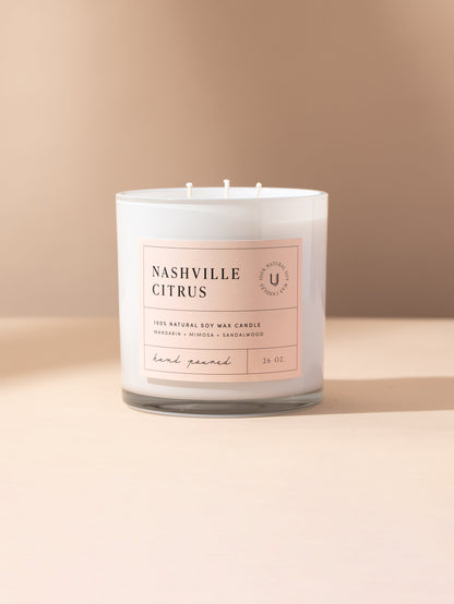 ["Nashville Citrus Candle ", " 26 OZ ", " Product Image ", " Uncommon Lifestyle"]
