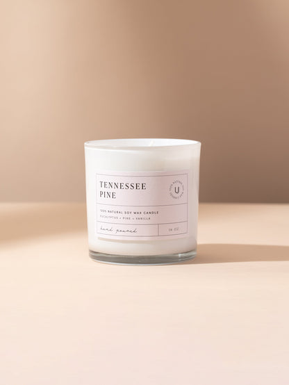 ["Tennessee Pine Candle ", " 16 OZ ", " Product Image ", " Uncommon Lifestyle"]