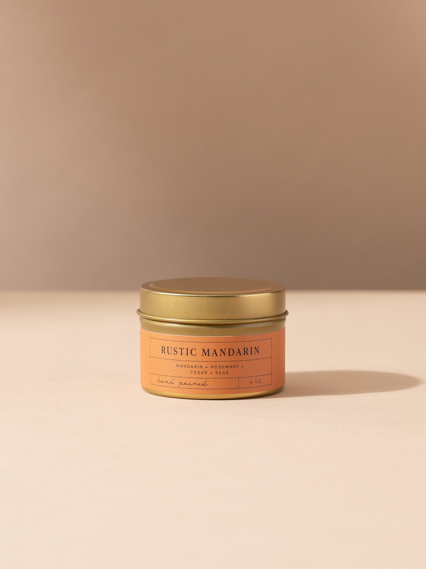 Rustic Mandarin Candle | 4OZ | Product Image | Uncommon Lifestyle