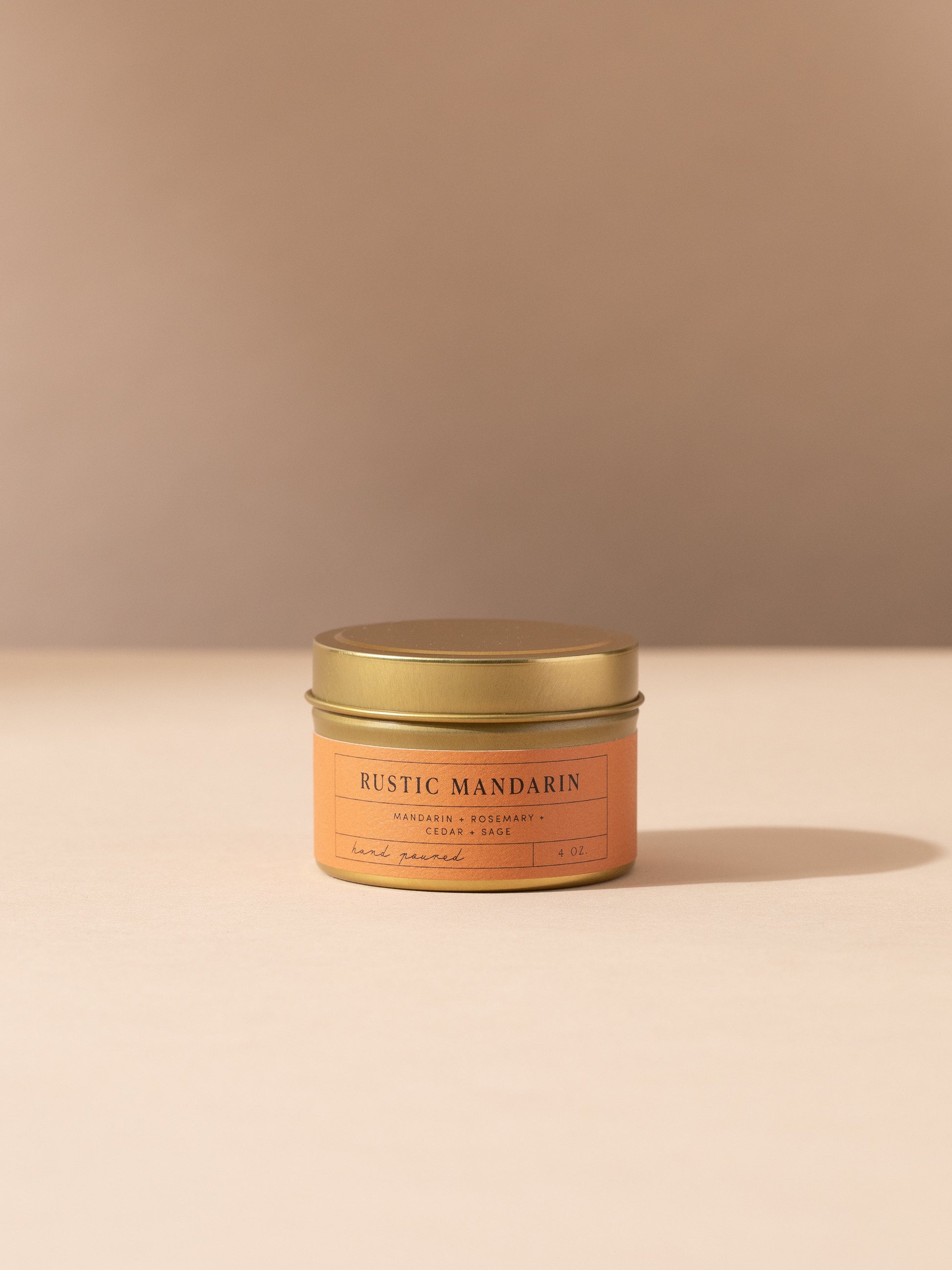 Rustic Mandarin Candle | 4OZ | Product Image | Uncommon Lifestyle