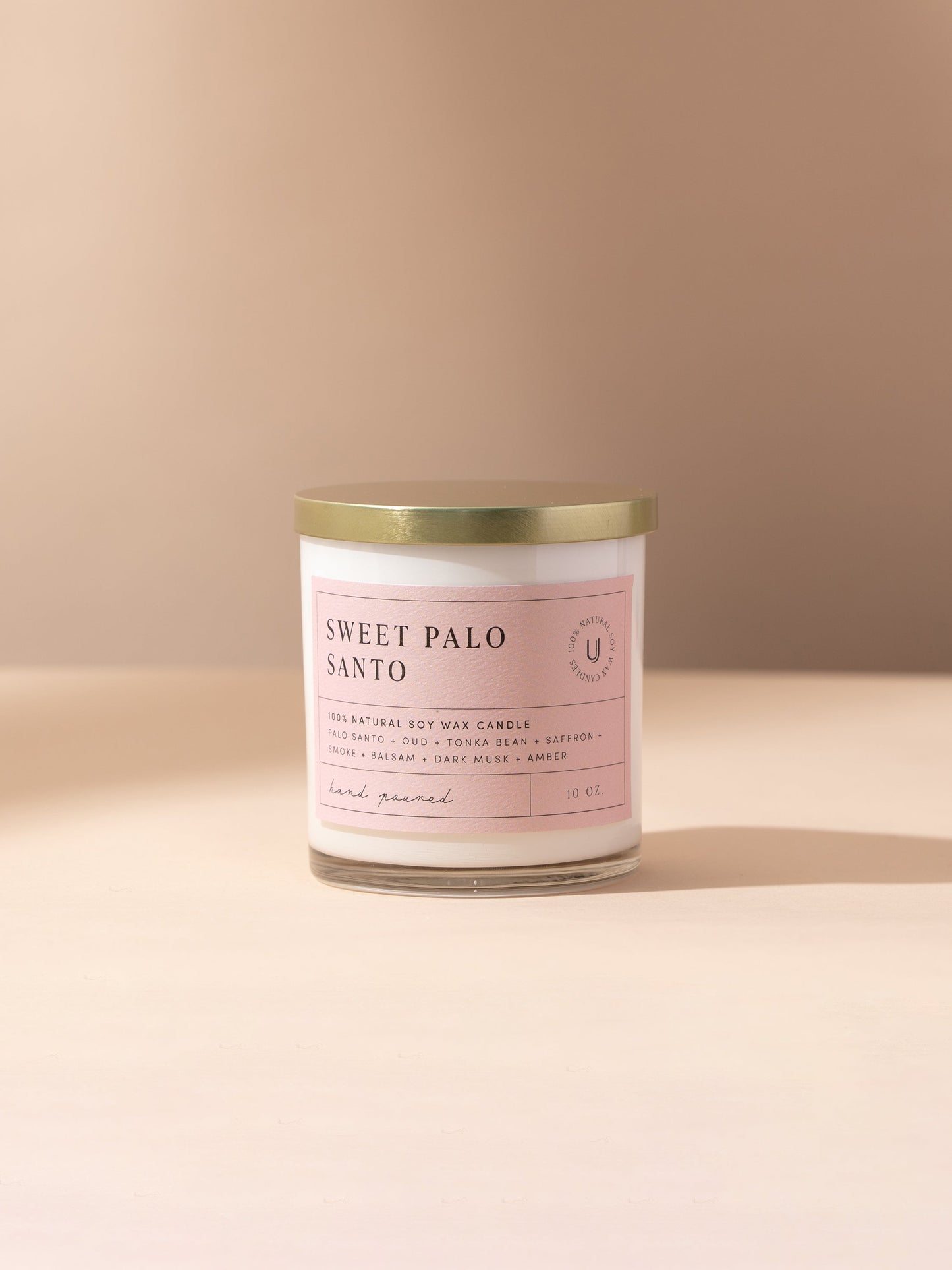 Sweet Palo Santo Candle | 10 OZ | Product Image | Uncommon Lifestyle