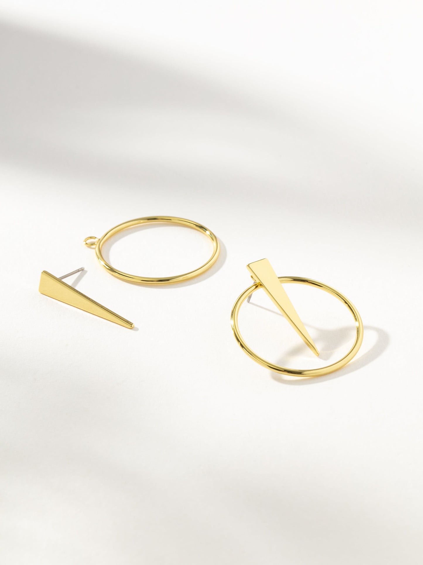 Shot in the Dark Earrings | Gold | Product Detail Image | Uncommon James