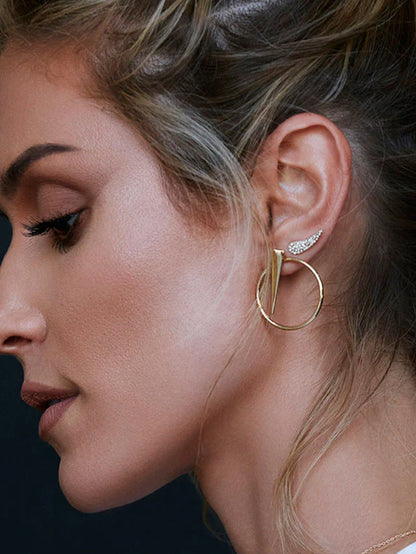 ["Shot in the Dark Earrings ", " Gold ", " KC Image ", " Uncommon James"]