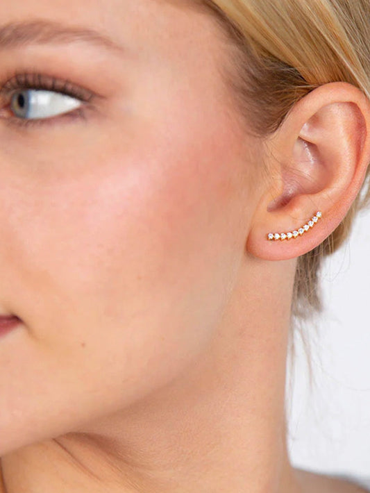 Riverside Ear Climber | Gold | Product Image | Uncommon James