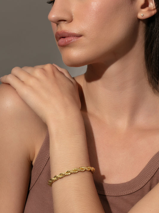Hollis Bracelet | Gold | Product Image | Uncommon James