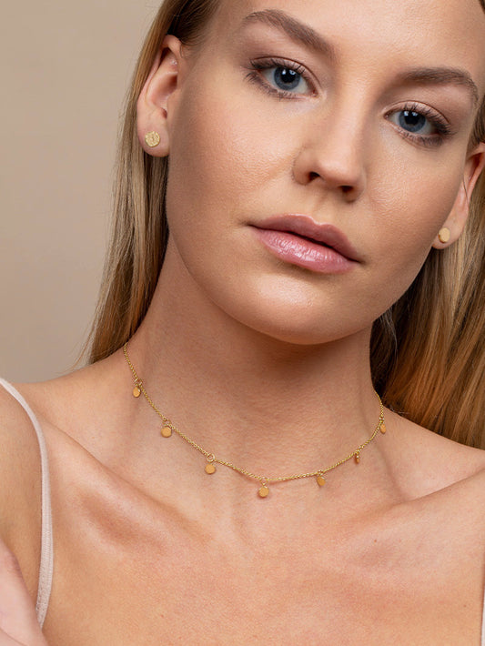 Poppy Necklace | Gold | Product Image | Uncommon James