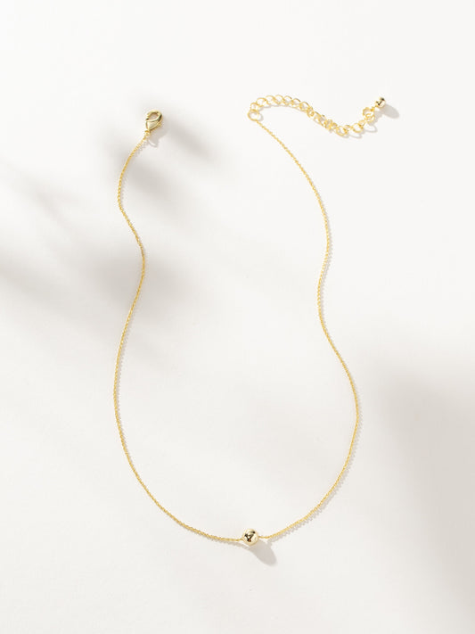 Solo Necklace | Gold | Product Image | Uncommon James