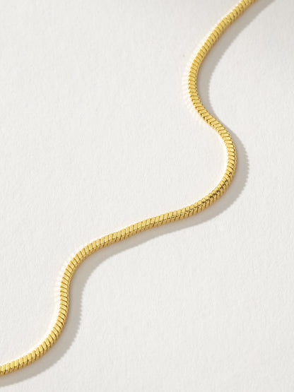 ["Sure Thing Necklace ", " Gold ", " Product Detail Image ", " Uncommon James"]
