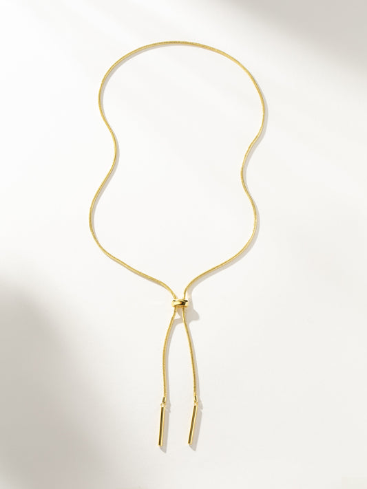 Thin Air Necklace | Gold | Product Image | Uncommon James