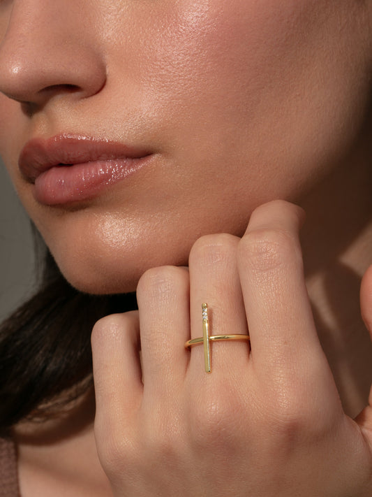Bright Side Ring | Gold | Product Image | Uncommon James