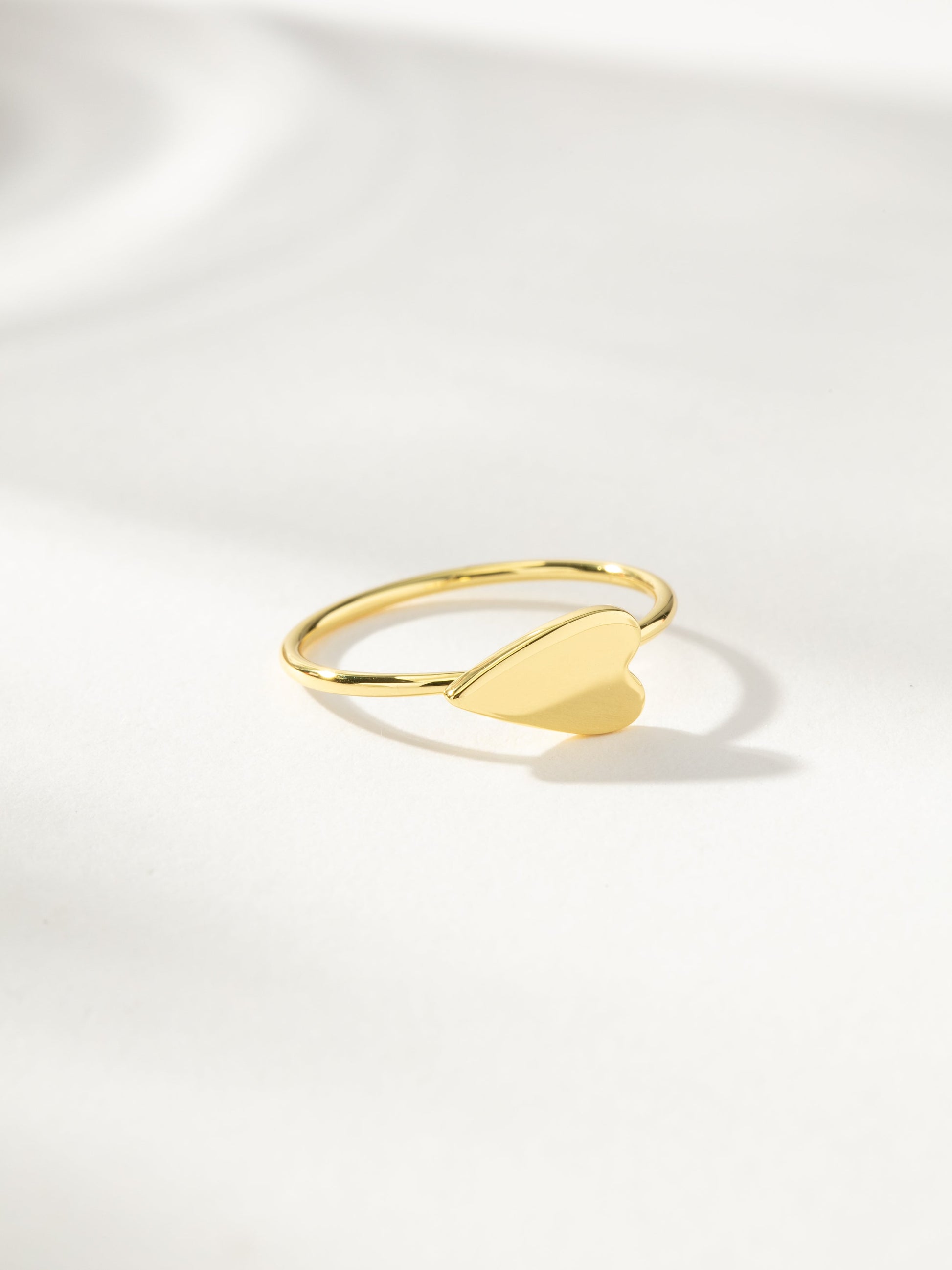 Heart Ring | Gold | Product Image | Uncommon James