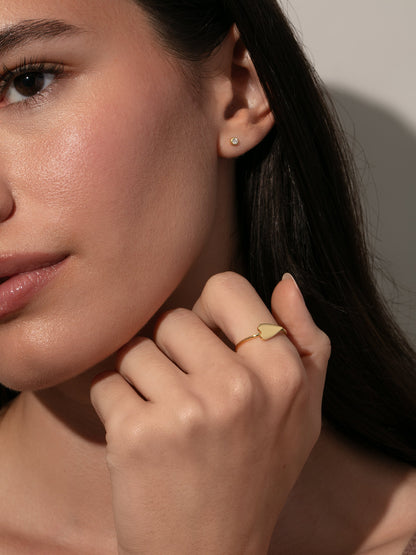 ["Heart Ring ", " Gold ", " Model Image ", " Uncommon James"]