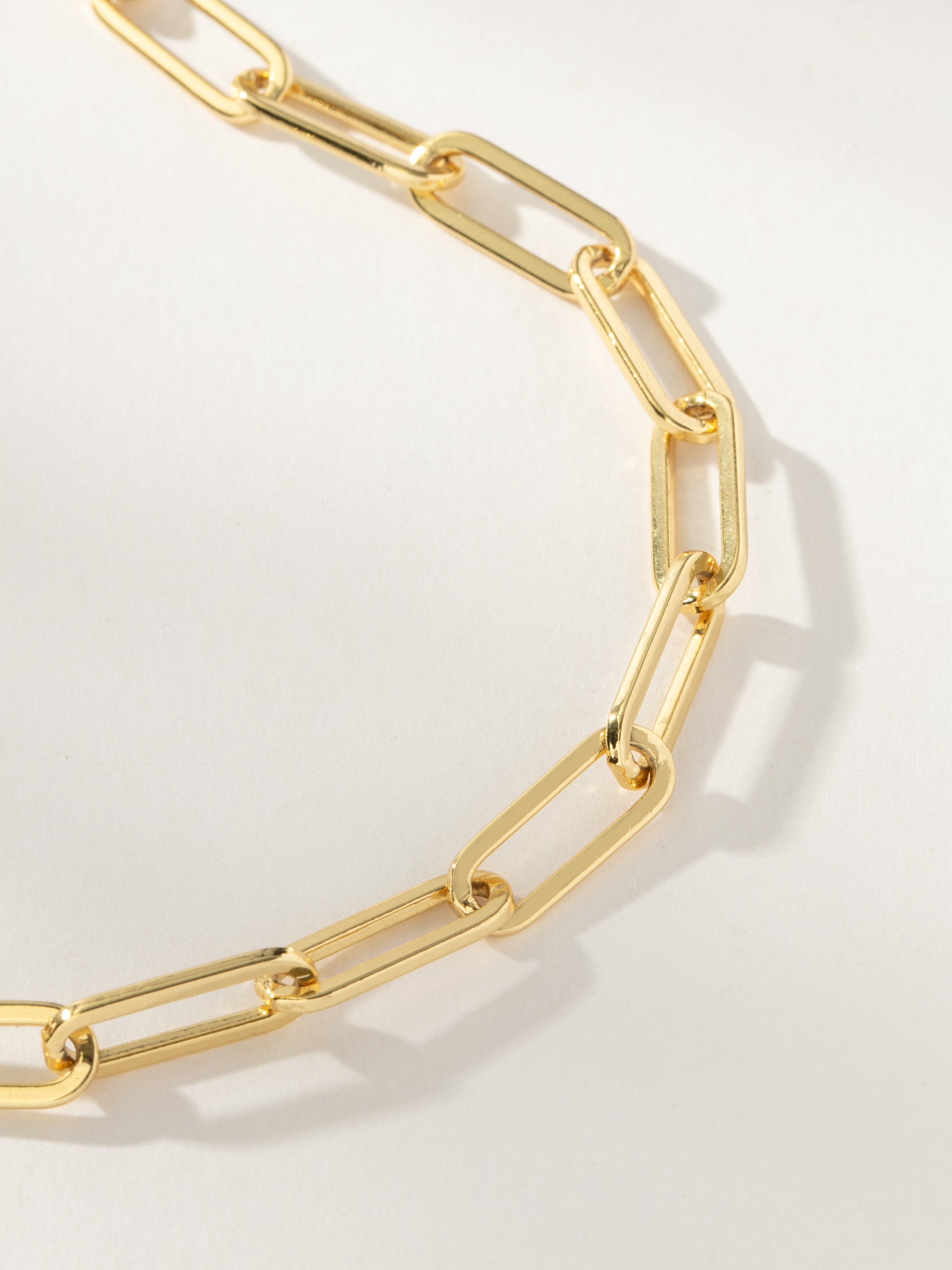 Linked Up Necklace | Gold Long | Product Detail Image | Uncommon James