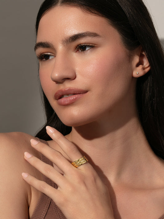 Transformation Ring (Set of 5) | Gold | Product Image | Uncommon James