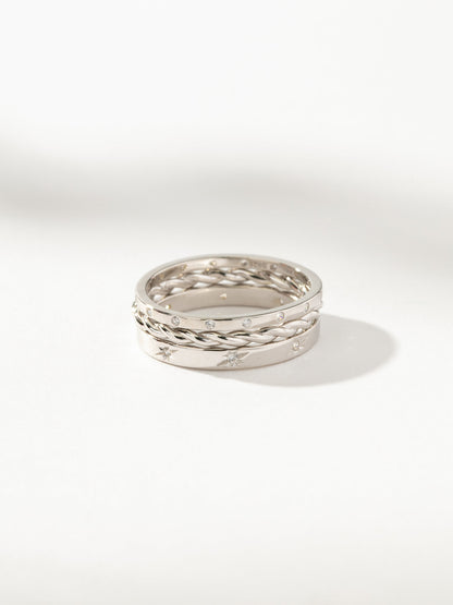 ["Triad Ring ", " Sterling Silver ", " Product Image ", " Uncommon James"]